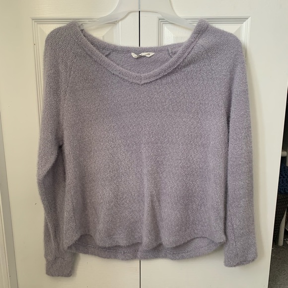 light purple soft sweater SOLD ON DEPOP - Picture 1 of 3